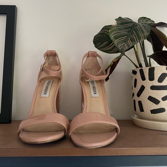 Nude Patent Heels - Picture 2 of 3